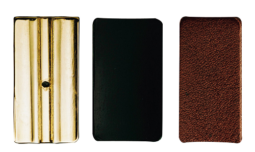 Vandoren Ligature Replacement Plates Leather Soprano Sax PP26 - Poppa's Music