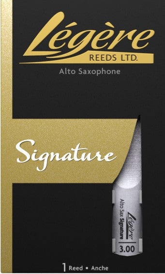 Legere Alto Saxophone Signature Reeds - 1 Synthetic Reed - Poppa's Music 