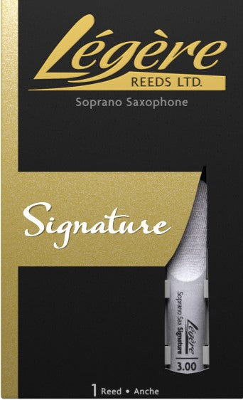 Legere Soprano Sax Signature Reed - 1 Synthetic Reed - Poppa's Music 