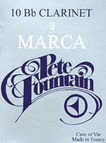 Marca Pete Fountain Bb Clarinet Reeds - 10 Per Box - Poppa's Music