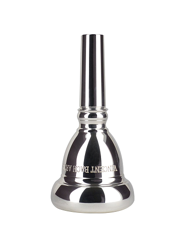 Bach Artisan Trombone Mouthpiece Silver Plated Small Shank - A450 - Poppa's Music