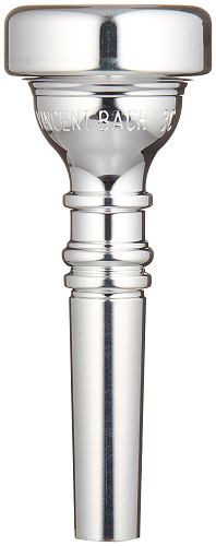 Bach Silver Plated Cornet Mouthpiece - 349 - Poppa's Music