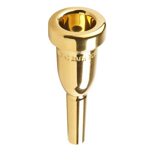 Bach Mega Tone Gold Plated Cornet Mouthpieces - K349GP - Poppa's Music