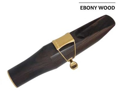 Brancher Baritone Sax Ebony Wood Mouthpiece with Gold Plated Ligature - Poppa's Music