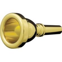 Bach Classic Series Gold PLated Tuba/Souasaphone Mouthpieces - 335GP - Poppa's Music