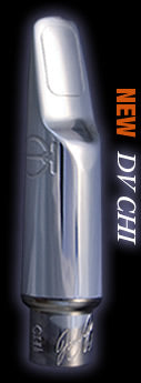 Jody Jazz DV Chi Tenor Sax Silver Plated Mouthpiece - Poppa's Music