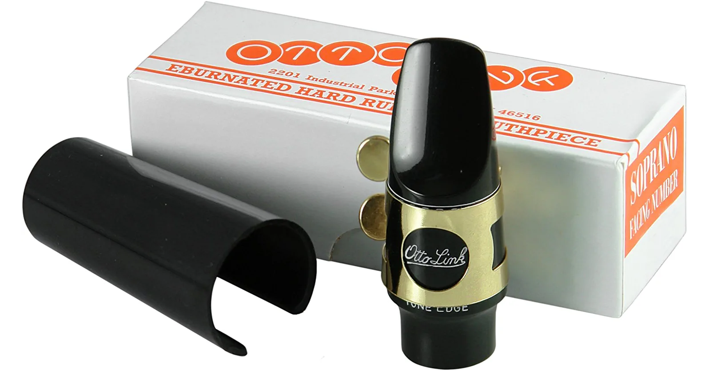 Otto Link Hard Rubber Soprano Sax Mouthpiece - Poppa's Music