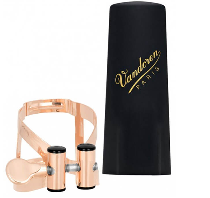 Vandoren M/O Bb Clarinet Ligature & Plastic Cap - Premium Bb Clarinet Ligature from Vandoren - Just $48! Shop now at Poppa's Music