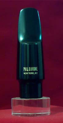 P Barone Jazz Rubber Alto Sax Mouthpiece - Poppa's Music
