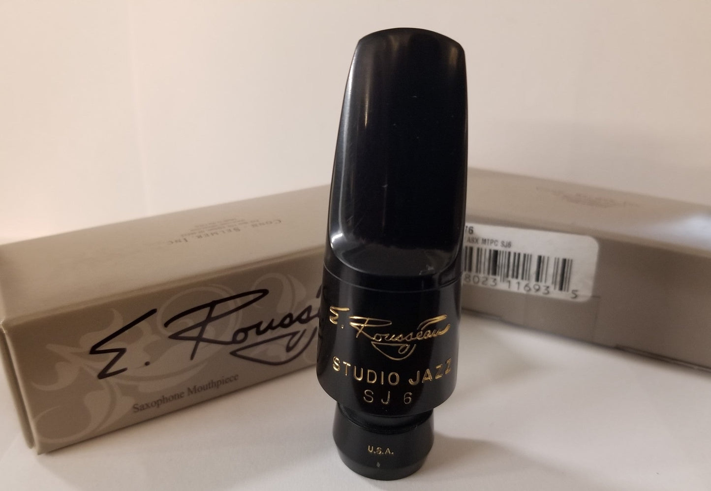 Original E. Rousseau Studio Jazz Alto Sax Mouthpiece - Premium Alto Saxophone Mouthpiece from Rousseau - Just $123.95! Shop now at Poppa's Music