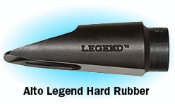 SR Technologies Hard Rubber Legend Alto Sax Mouthpiece .076 - Poppa's Music