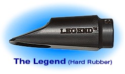 SR Technologies Legend Soprano Hard Rubber Sax Mpce - Poppa's Music