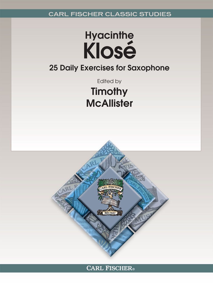 Hyacinthe Klosé 25 Daily Exercises for Saxophone - O1718 - Poppa's Music