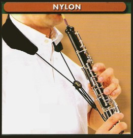 BG France Oboe Strap Leather Yoke O72 - Poppa's Music