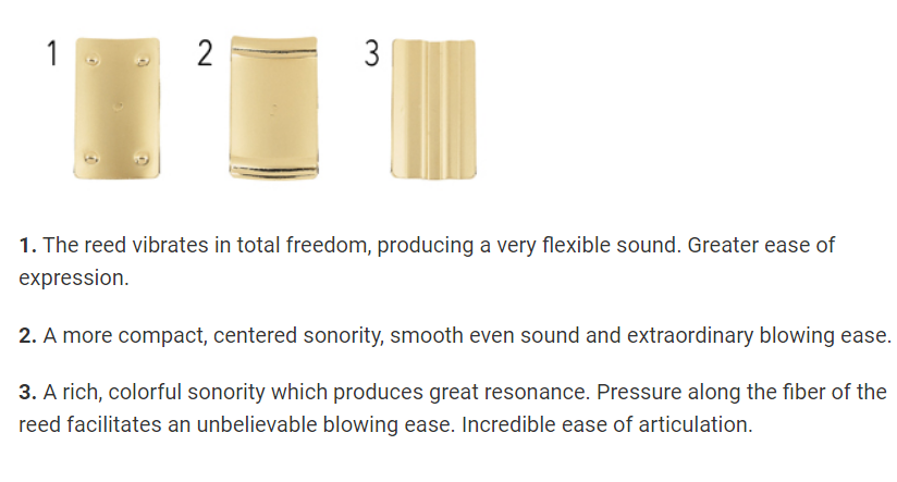 Vandoren Optimum Tenor Sax Gold Plated Ligature for Rubber Mouthpieces - LC08P - Poppa's Music