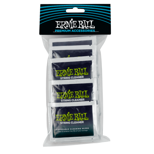 Ernie Ball Wonder Wipes String Cleaner 20 Pack - P04249 - Poppa's Music