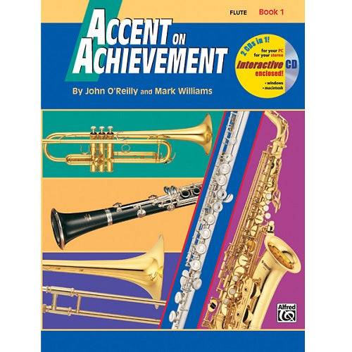 Accent On Achievement: Flute, Book 1 - Poppa's Music 
