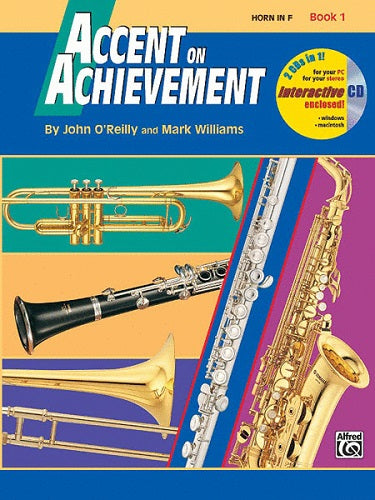 Accent On Achievement:  Horn In F, Book 1 - Poppa's Music 