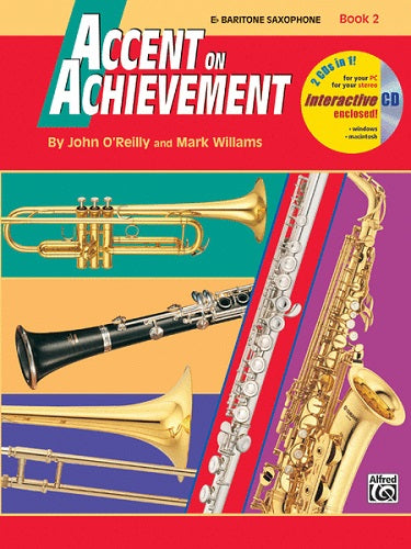 Accent On Achievement: Eb Baritone Saxophone, Book 2 - Poppa's Music 