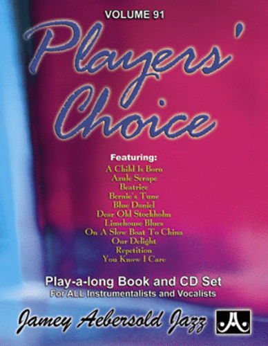 Jamey Aebersold Volume 91: Players' Choice - Poppa's Music