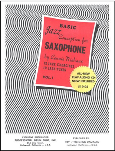Jazz Conception for Saxophone, Volume 1: Basic - Poppa's Music