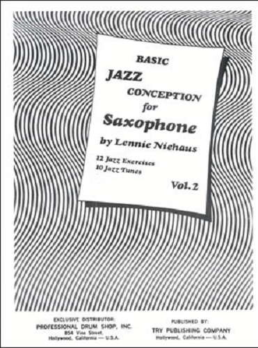 Jazz Conception For Saxophone, Volume 2: Basic - Poppa's Music