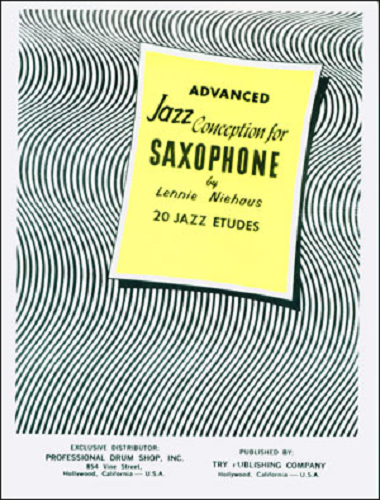 Jazz Conception For Saxophone, Volume 4: Advanced - Poppa's Music