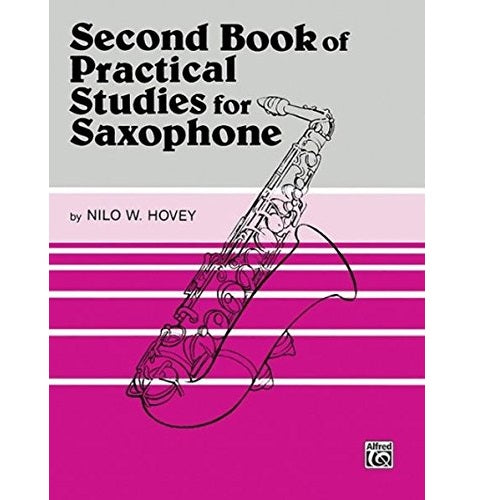 Second Book of Practical Studies for Saxophone - By: Nilo W. Hovey - Poppa's Music