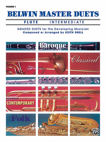 Belwin Master Duets Flute Vol. 1 Intermediate - Poppa's Music