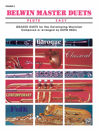 Belwin Master Duets Flute Vol. 2 Easy - Poppa's Music