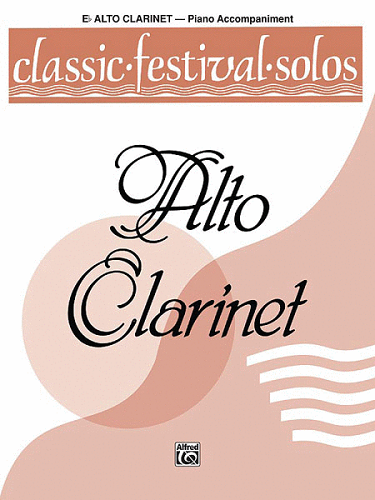 Classic Festival Solos (Eb Alto Clarinet), Volume 1: Piano Acc. - Poppa's Music