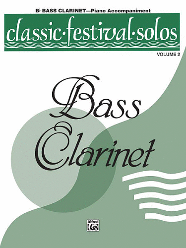 Classic Festival Solos (Bb Bass Clarinet), Volume 2: Piano Acc. - Poppa's Music