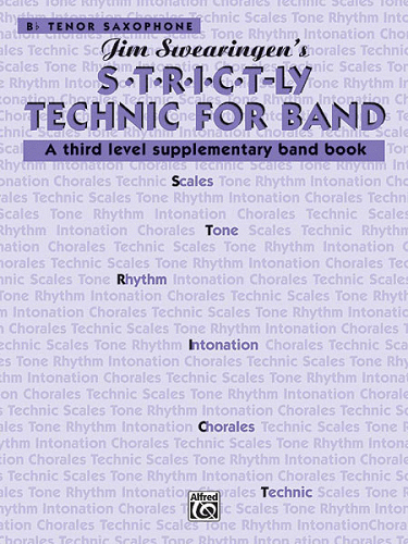 Strictly Technic for Band: Tenor Sax - Poppa's Music
