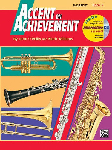 Accent On Achievement: Bb Clarinet, Book 2 - Poppa's Music 