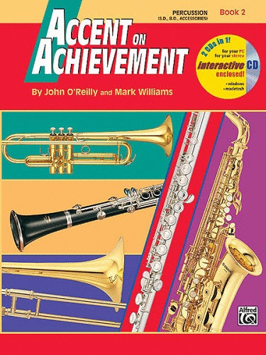 Accent On Achievement: Percussion--Snare Drum, Bass Drum & Accessories, Book 2 - Poppa's Music