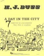 A Day in the City for Flute, Oboe or Saxophone - Buss - Poppa's Music