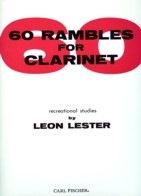 LESTER 60 RAMBLES FOR CLARINET - O4239 - Poppa's Music