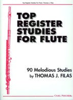 Filas Top Register Studies for Flute - O4739 - Poppa's Music