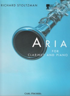 STOLTZMAN ARIA FOR CLARINET & PIANO - 5387 - Poppa's Music