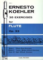 KOEHLER 35 EXERCISES FOR FLUTE OP. 33 BOOK 2 - O1557 - Poppa's Music