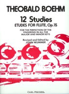 BOEHM 12 STUDIES FOR FLUTE OP.15 - O82 - Poppa's Music