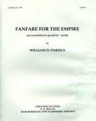 William D. Pardus Fanfare for the Empire for Sax - 109 - Poppa's Music