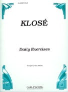 Klose Daily Exercises for Clarinet - Cu35 - Poppa's Music