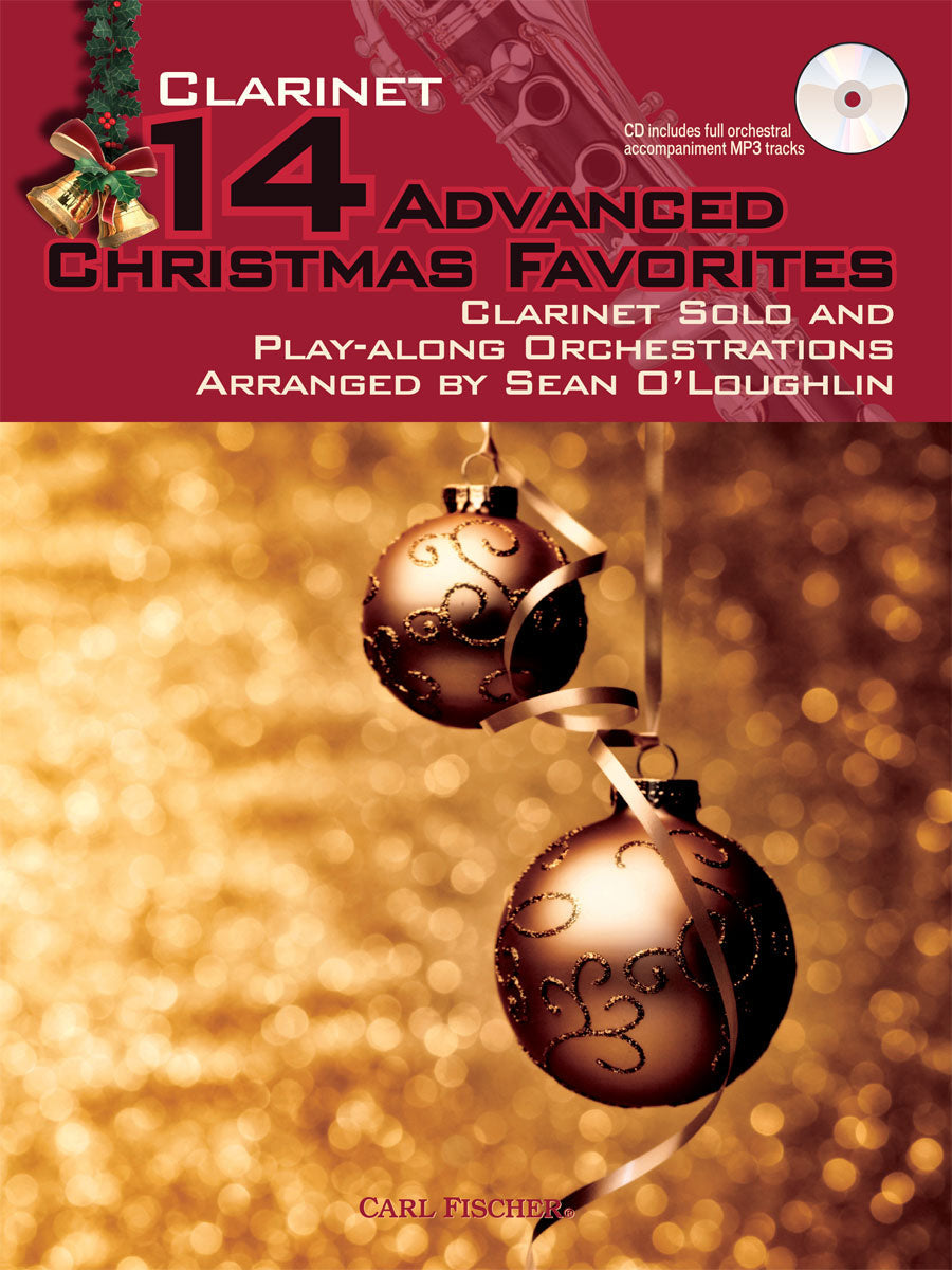 14 ADVANCED CHRISTMAS FAVORITES WITH CD Arranged by Sean O'Loughlin - Poppa's Music
