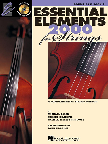 Essential Elements 2000 for Strings: Double Bass, Book 2 w/ CD - Poppa's Music