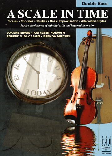 A Scale in Time for Double Bass by Joanne Erwin, Kathleen Horvath, Robert D. Mccashin, and Brenda Mitchell - Poppa's Music 
