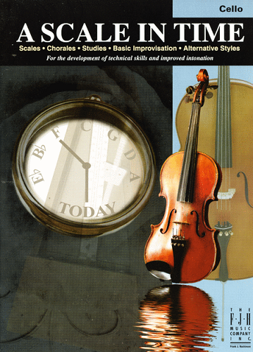 A Scale in Time for Cello by Joanne Erwin, Kathleen Horvath, Robert D. Mccashin, and Brenda Mitchell - Poppa's Music 