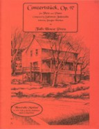Saloman Jadassohn Conzertstuck for Flute & Piano - EDJ97 - Poppa's Music