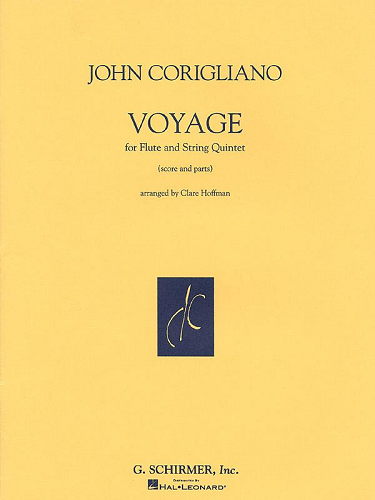Voyage for Flute & String Orchestra w/ Score & Parts by John Corigliano - Poppa's Music