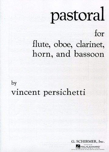 Pastoral for Wind Quintet w/ Score & Parts by Vincent Persichetti - Poppa's Music